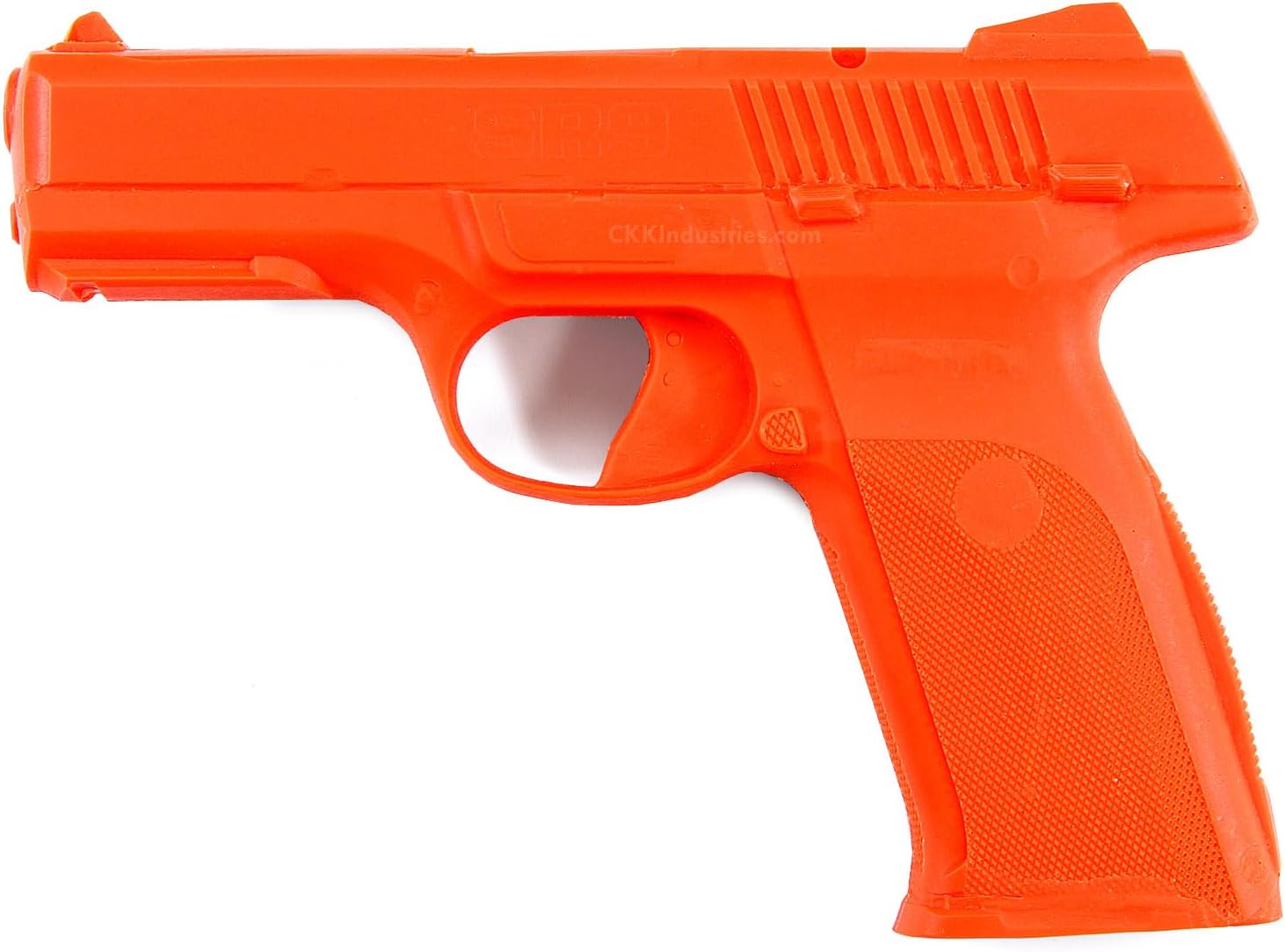 American Safety Trainer - (Compatible with Ruger SR9) - Non-Functional Solid Polymer Gun - Blaze Orange - U.S.A. - Fits Model Specific Holsters
