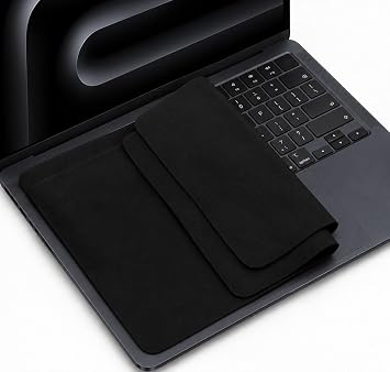 MUBUY MacBook Pro/Air Accessories, 2PCS Microfiber Liner Cleaning Cloth 15" 16" MacBook Air/MacBook Pro Screen Keyboard Imprint Protection, Keyboard Protector for MacBook Air 15.3"/MacBook Pro 16" 15"
