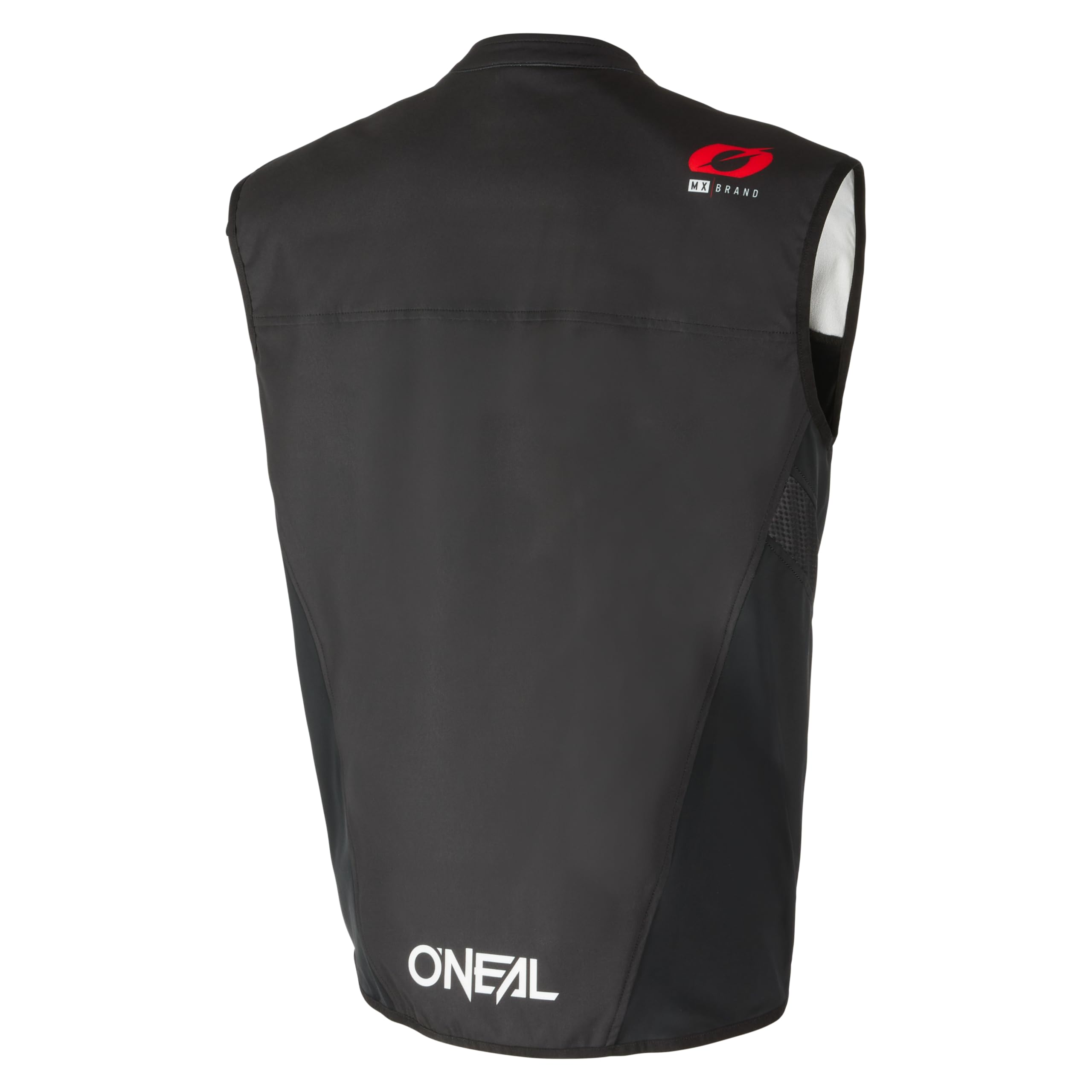 O'NEAL | Fahrradweste | MTB DH Downhill FR Freeride | Sportliche Passform, Vier Reißverschlusstaschen, Elastische Stretchstoffe | Soft Shell MX Vest V.24 | Erwachsene | Schwarz | Größe XXL