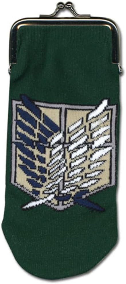 Attack On Titan Women's Scout Regiment Knitted Anime Girls Wallet