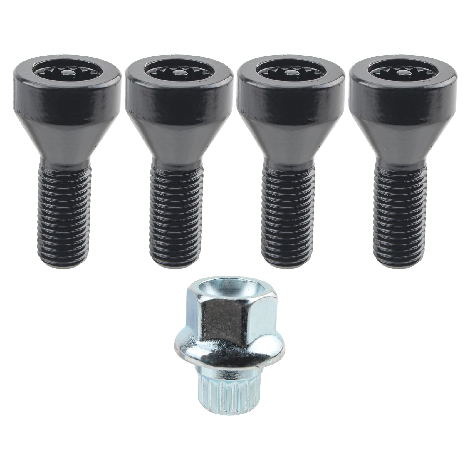 Bmw Wheel Lock Key Bapmic M12x1.5mm Wheel Lock Bolts - BMW Replacement ...