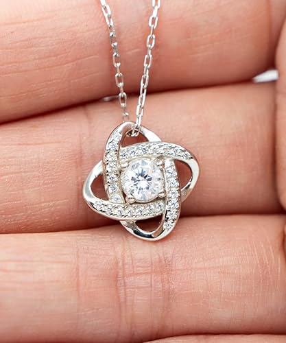 Miniatura 2 de Regalo de San Valentín - para mi esposa ahora se que significa el Amor, joyeria para enamoradas o Mujeres - Amor Collar de Plata