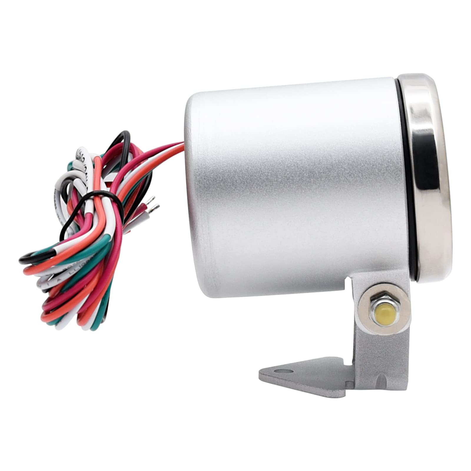 KAOLALI 12v Auto Motore 2" 52mm Alluminio, Universale Uno Singolo Foro Portacialde Calibro, Cruscotto Gauge Misuratore Porta Manometro Supporto Calibro per Veicoli Auto Camion Moto Barca