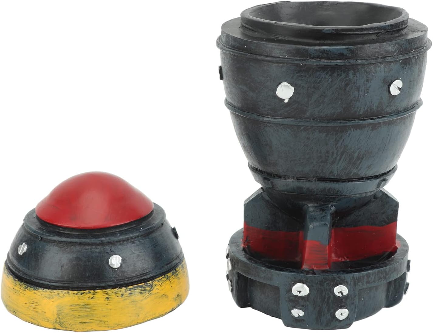 POCREATION Mini Nuke Storage Box, Decorative Gaming Collectible for Keys & Small Items, Table Ornament