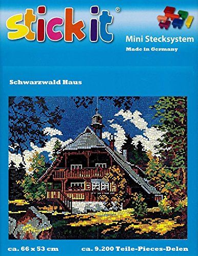 stickit Mini Stecksystem Schwarzwald Haus ca. 9.200 Teile Nr. 41236