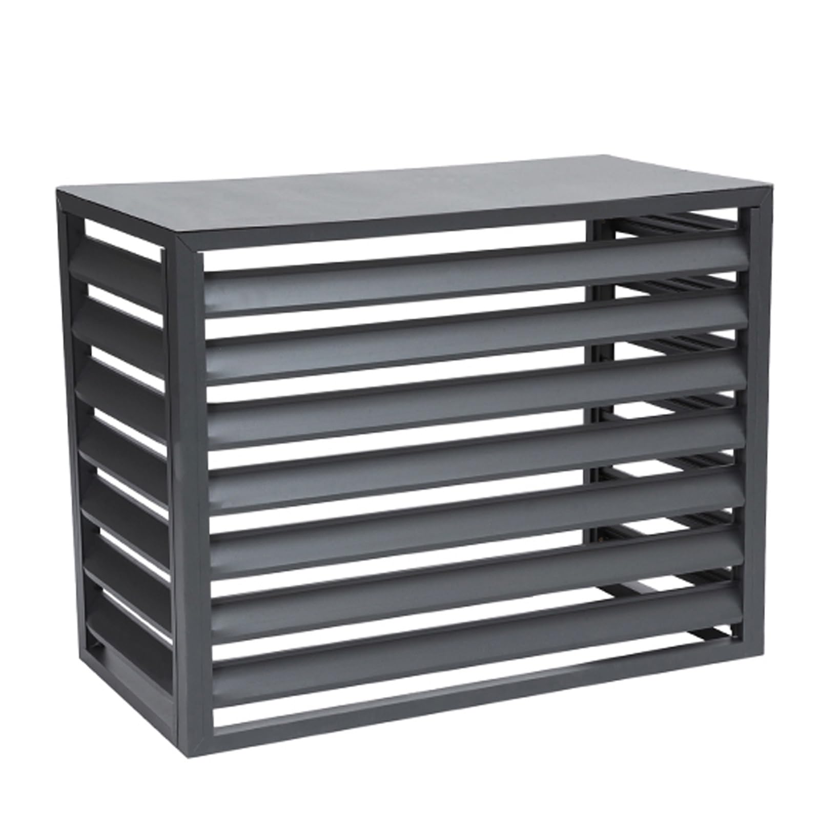 Cubiertas para aire acondicionado exterior de aluminio contra óxido y suciedad