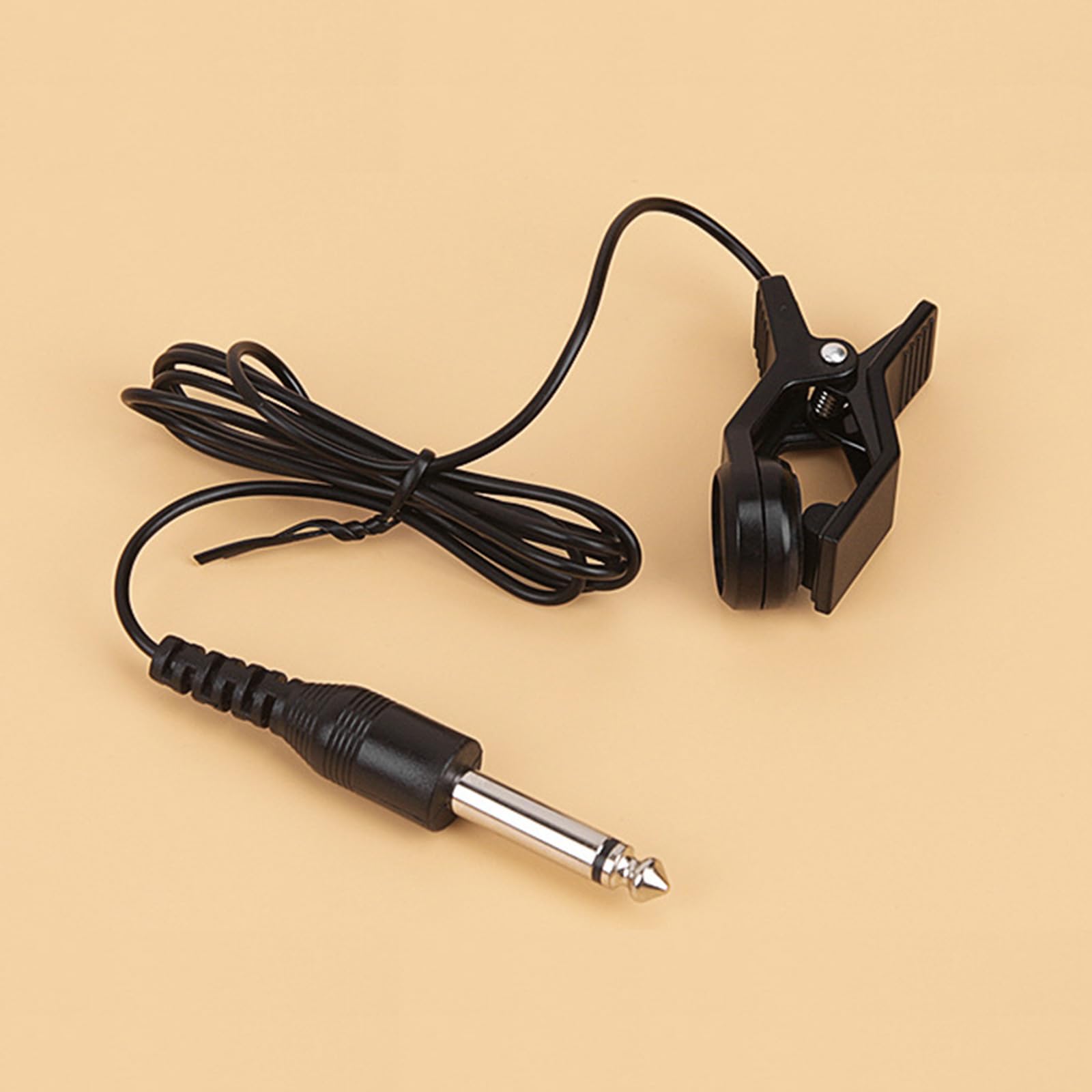 Kaaruisi Acoustics Guitar Piezo Pickup 6.35mm Output Sound Piezo Contact Pickup Replacement Clip on Microphones Piezo Pickup - Image 4
