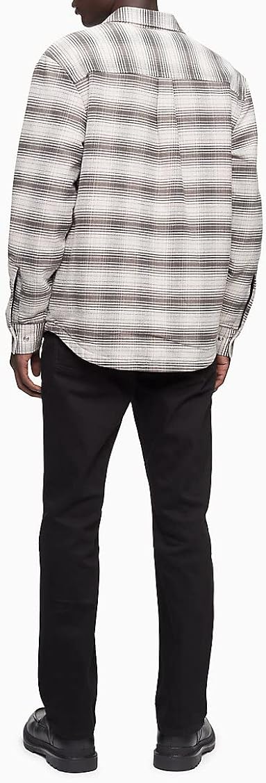 Calvin Klein Men's Straight Fit Jeans 30W x 30L Black