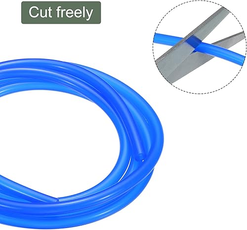 Miniatura 77 de YOKIVE Tubo de silicona, transferencia de agua, ideal para bomba (negro, 0.315 x 0.394 in IDxOD, 3.3 ft) Beige,Negro,Azul / Patchwork,Claro,forro