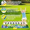 M SANMERSEN Piano Mat, 53'' x 23'' Musical Toys for Toddlers Floor Piano Touch Playmat with 8 Animal Sounds, Music Keyboard Dance Mat Toddler Toys Gifts for Boys and Girls 1 2 3 4 5 Year Old #5