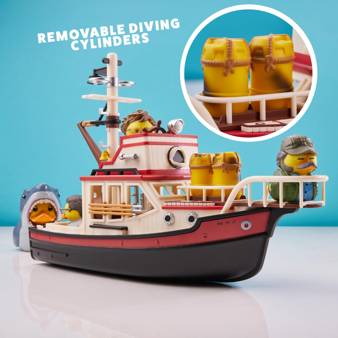 Snapklik.com : TUBBZ Jaws Floating Orca Boat Model Collectible Bundle ...