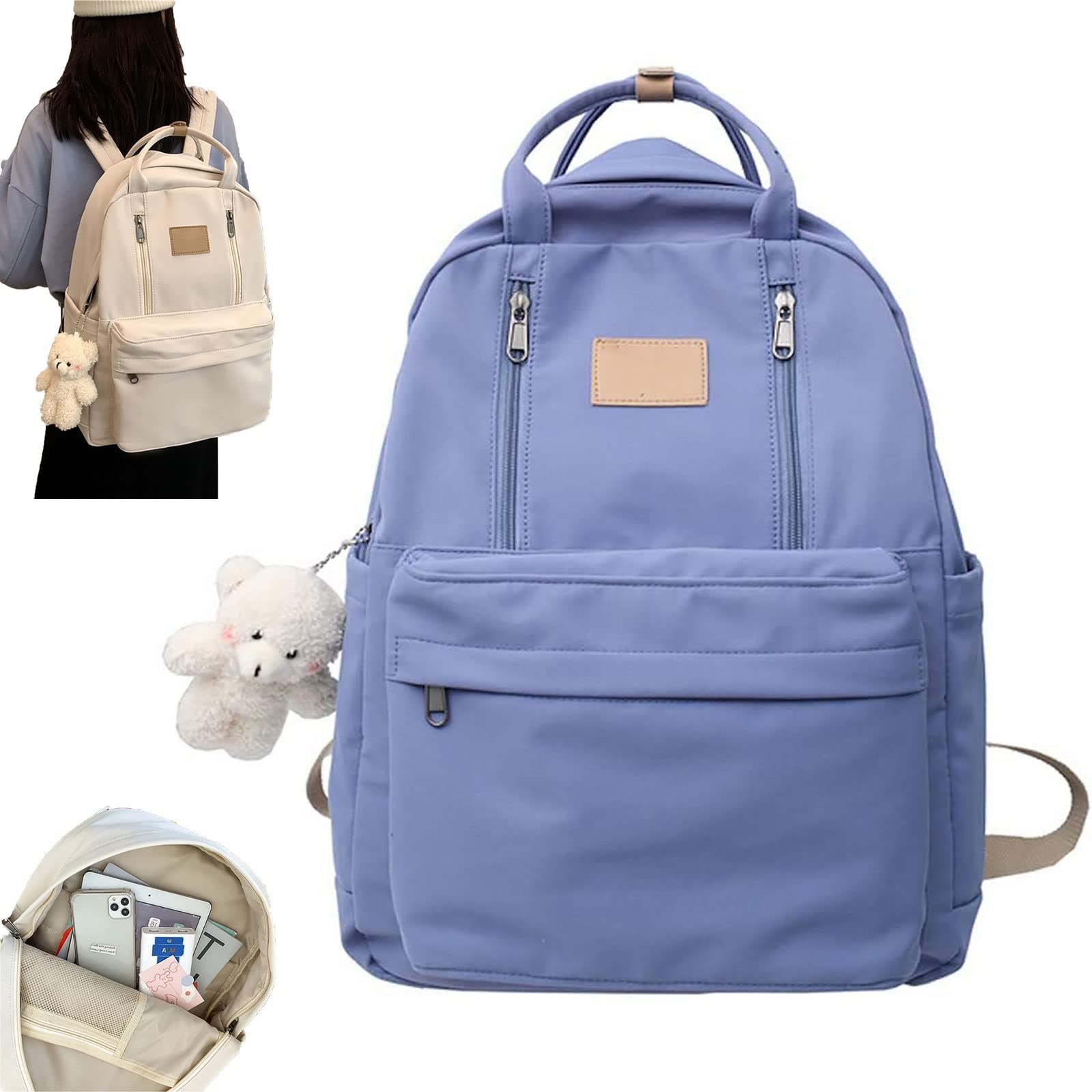 Japanse High School Meisjes Rugzak Schooltassen Voor Tienermeisjes Multi Zakken Nieuwe Kawaii Rugzak Vrouwen Harajuku Leuke Mochila kopen vanaf een prijs van 19