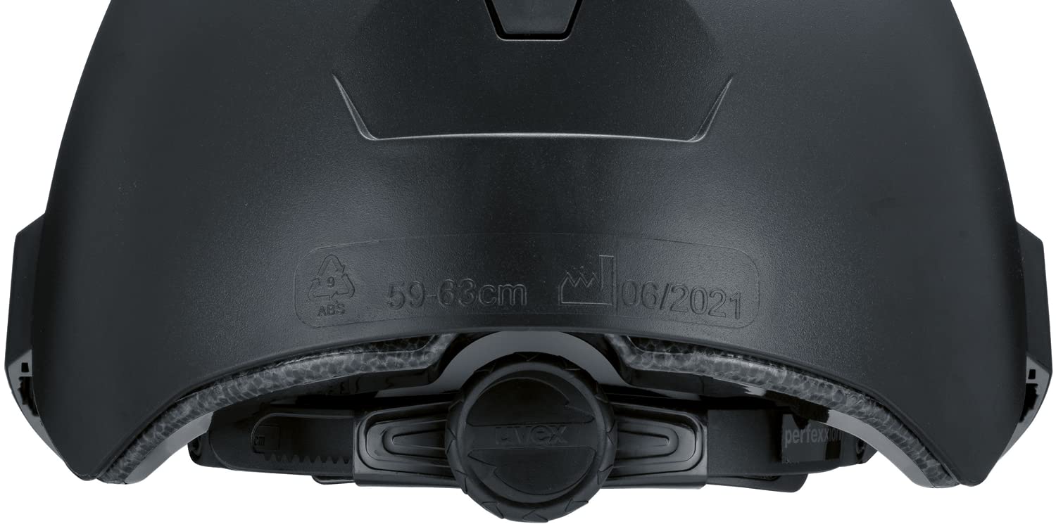 uvex perfexxion kask ochronny – kask do pracy i wspinaczki górskiej – biały