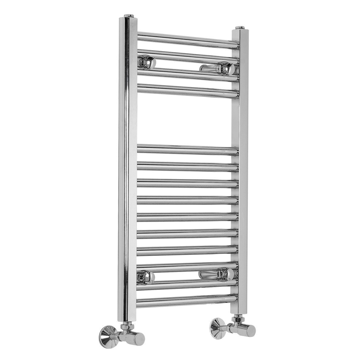 Warmehaus Straight Heated Towel Rail Radiator Rad 700 x 400mm Chrome