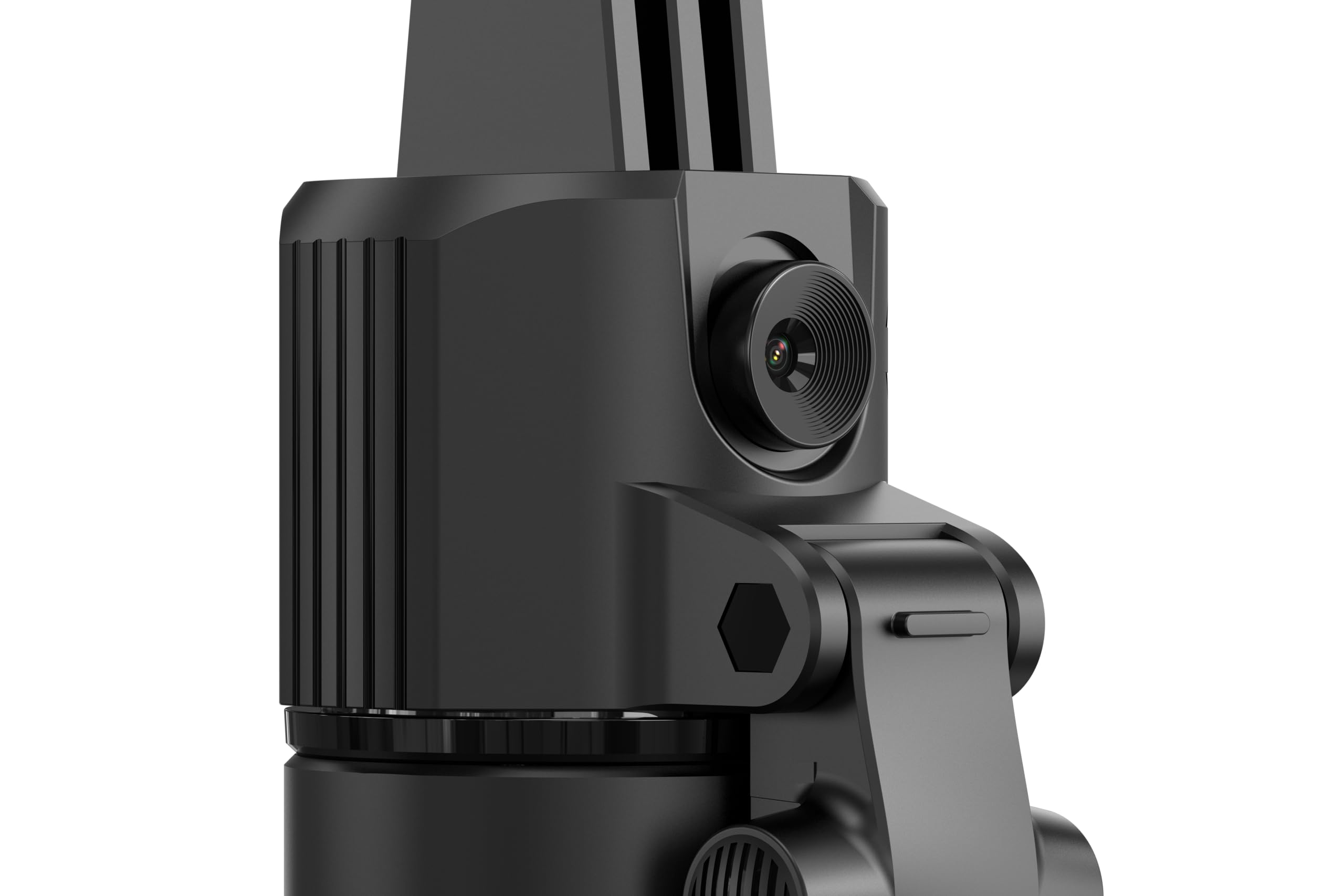 MOJOGEAR TS4 Selfie Stick Tracking Trípode con Auto-Open - 176 cm extensible - con mando a distancia Bluetooth y soporte para teléfono móvil - Trípode inteligente con seguimiento automático