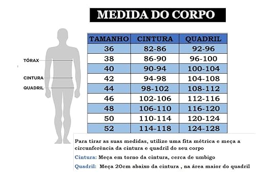 Calça Masculina Slim Jeans Bolso Faca Esporte Fino Social Malloy (BR, Numérico, 42, Regular, Regular