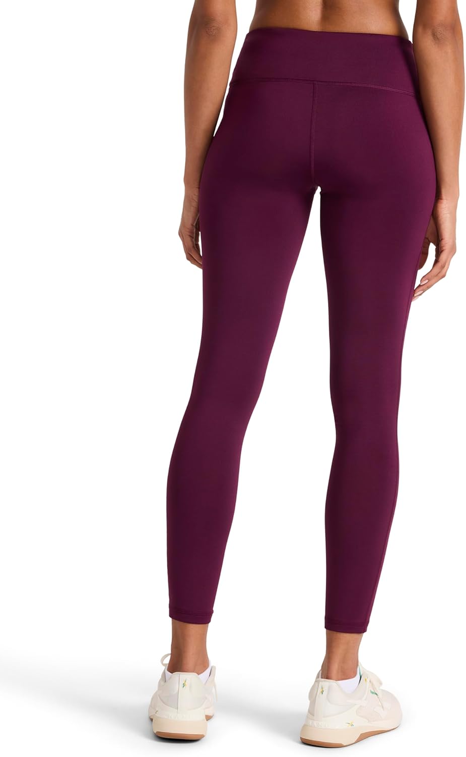 Reebok Womens Momentum Brushback Legging, Standard Fit, 28” Inseam, Lightweight Stretch Poly Performance Jersey Fabric - Image 2