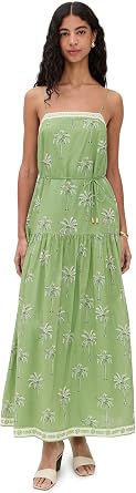 KIVARI Womens Kaelia Strappy Maxi Dress