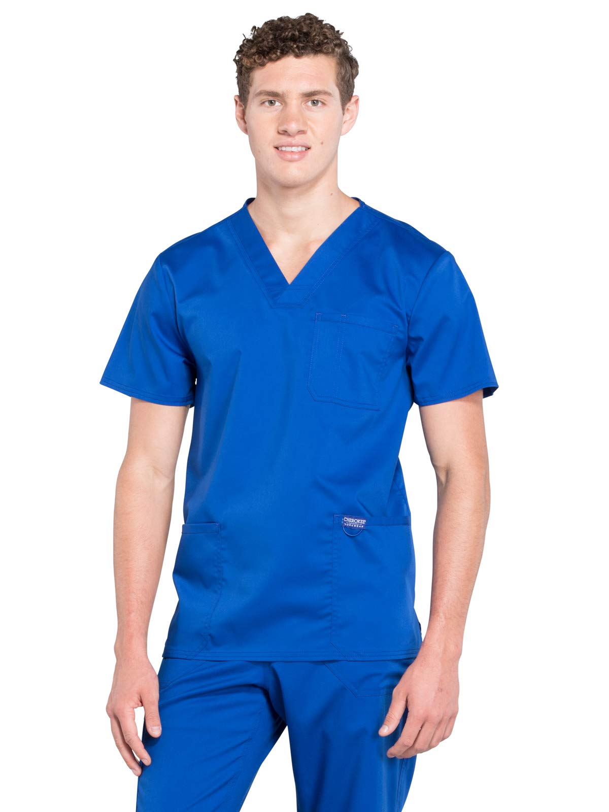 CHEROKEEWorkwear Revolution Men Scrubs Top V-Neck WW670
