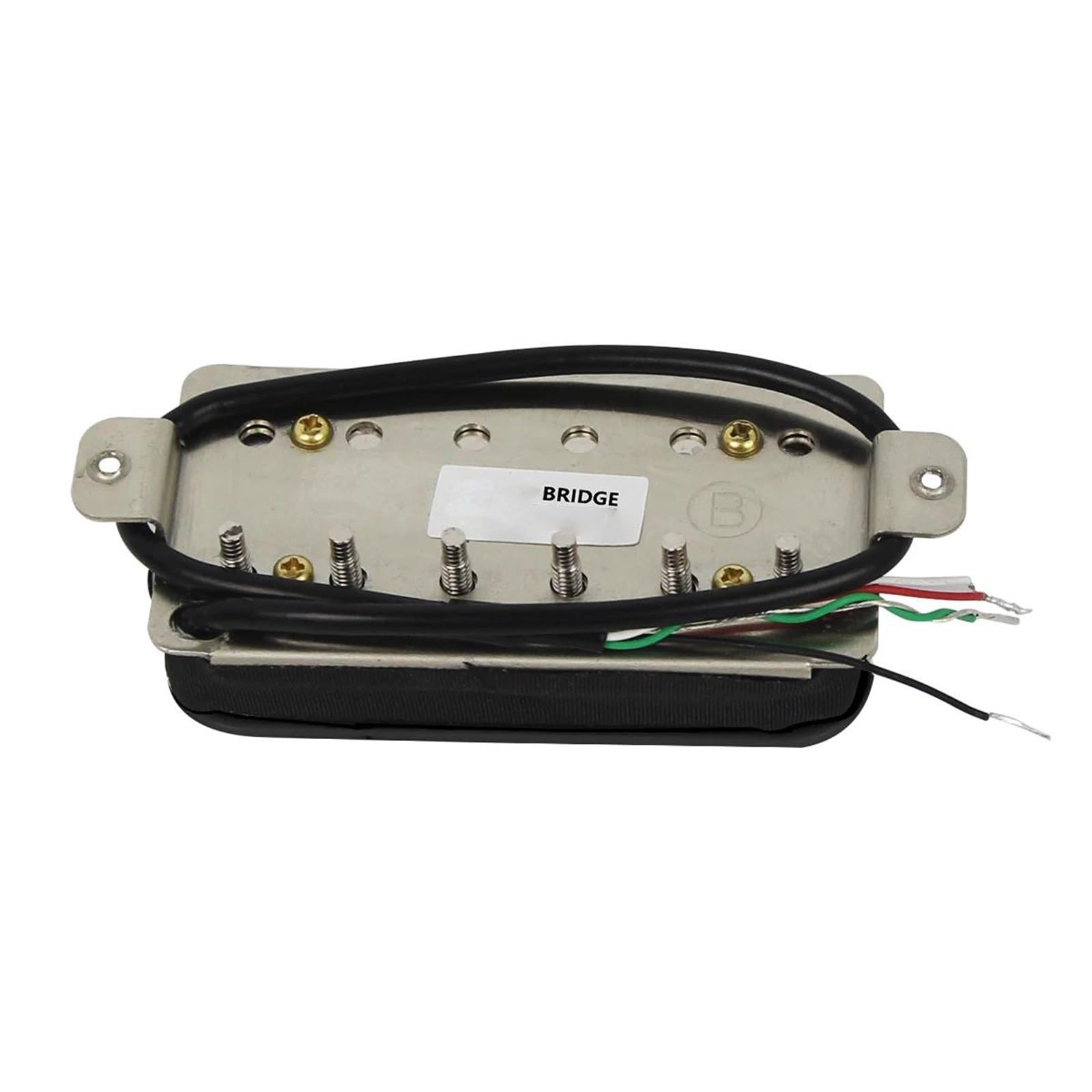 Amantes de la música Pastilla Para Guitarra Eléctr Guitarra Eléctrica Alnico 5 Humbucker Pickup 14K Pastilla De Puente De Guitarra Accesorios De Pastillas Negras