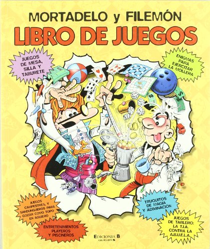 Libro de Juegos Mortadelo y Filemón