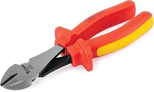 Titan 73347 Alicates diagonales aislados VDE de 7 pulgadas