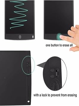 12 Big Size Digital Writing Board Graphic Drawing Tablet 12 Inch Lcd Children Tablet