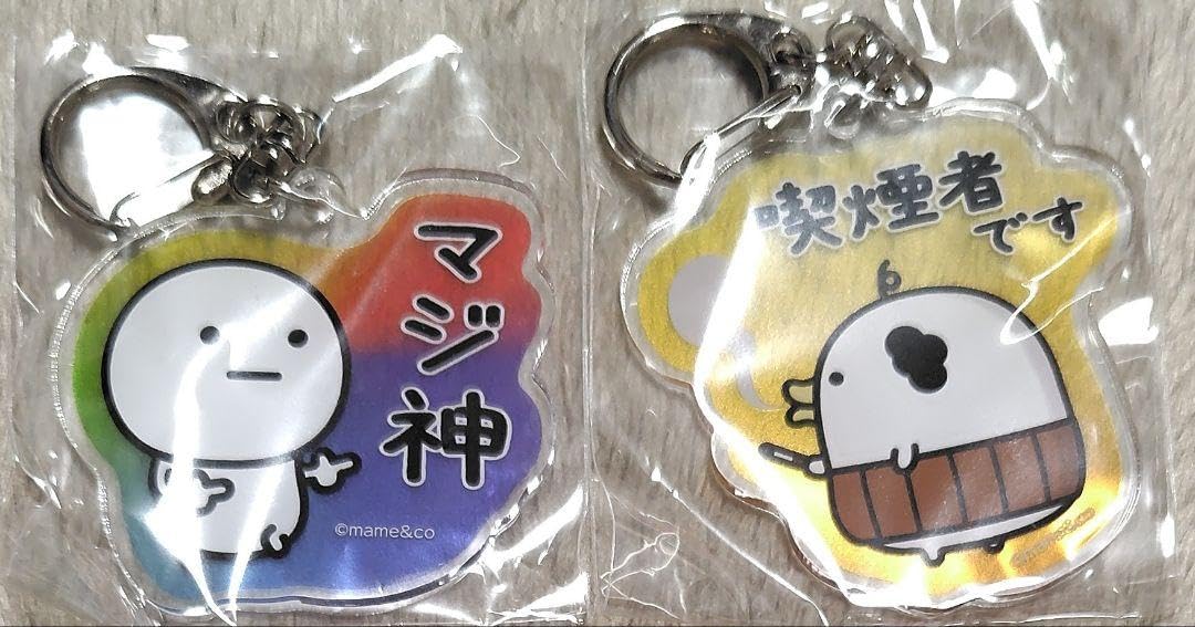 うるせぇトリ アクリルキーホルダー 8種 うるせぇトリ ホログラムアクリルキーホルダー8種の通販 by あっ