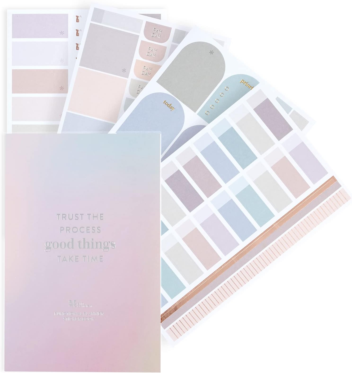 Functional Sticker Book (635 Stickers 12 Sheets)