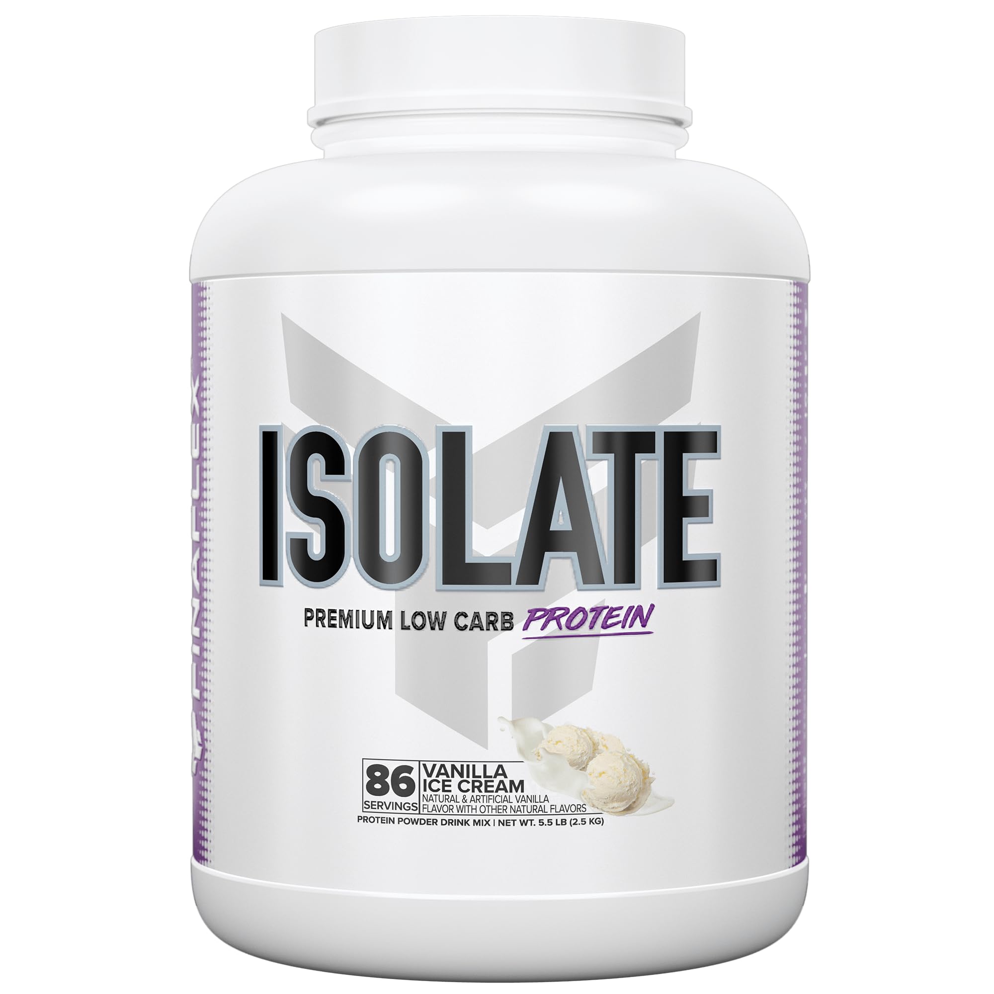 Amazon.com: FINAFLEX ISOLATE, Vanilla Ice Cream - 5.5 lb - 25 