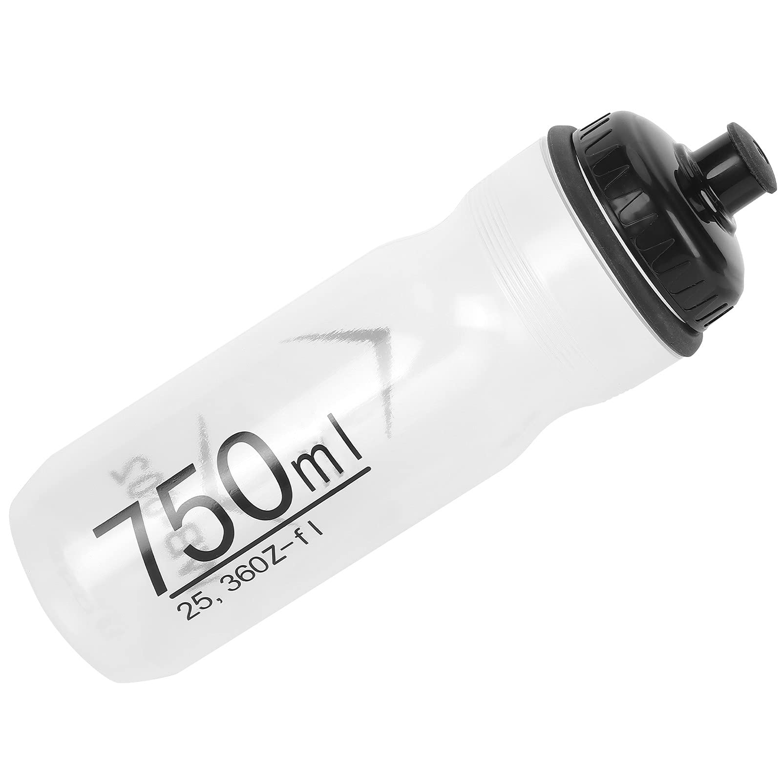 Leapiture 750ml Food Grade Silicone Portable Cycling Water Bottle Outdoor Sports Drink Kettle Large Caliber Portable for Running Cycling