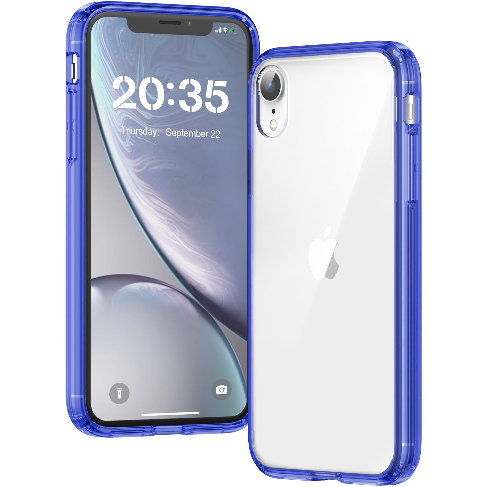 Clear Case for iPhone 15, Ultra Thin, Shockproof TPU Cover, Anti-Yellowing, Crystal Clear, Phone Case for Apple iPhone 15 - Clear — view 460
