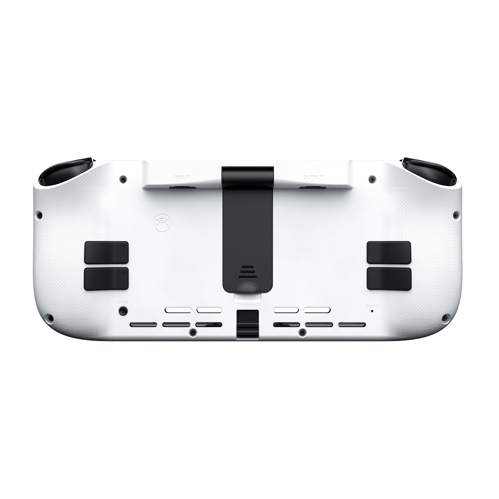 CRKD Nitro Deck+ - Controller portatile Pro per Nintendo Switch e modello OLED, agganciabile per TV, sidekicks programmabili e pulsanti posteriori, sistema True Collection (Clear White Edition)