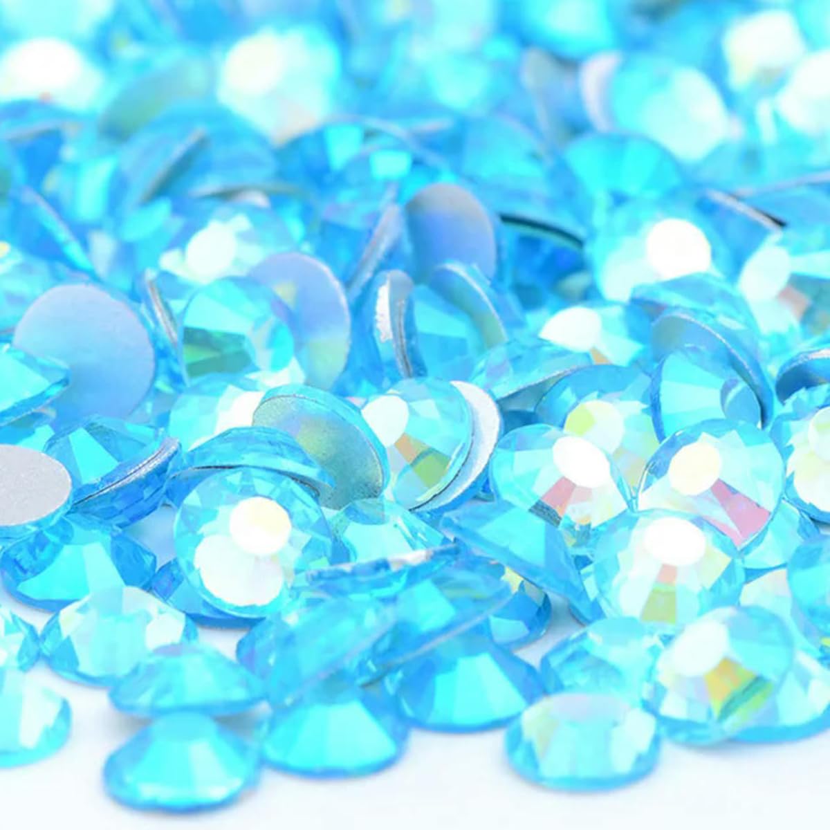 CIVIOOH SS6 SS8 SS10 SS12 SS16 SS20 SS30 Flatback Glass Rhinestones Clear Crystal AB Nail Strass Non-Hotfix Stone DIY Crafts