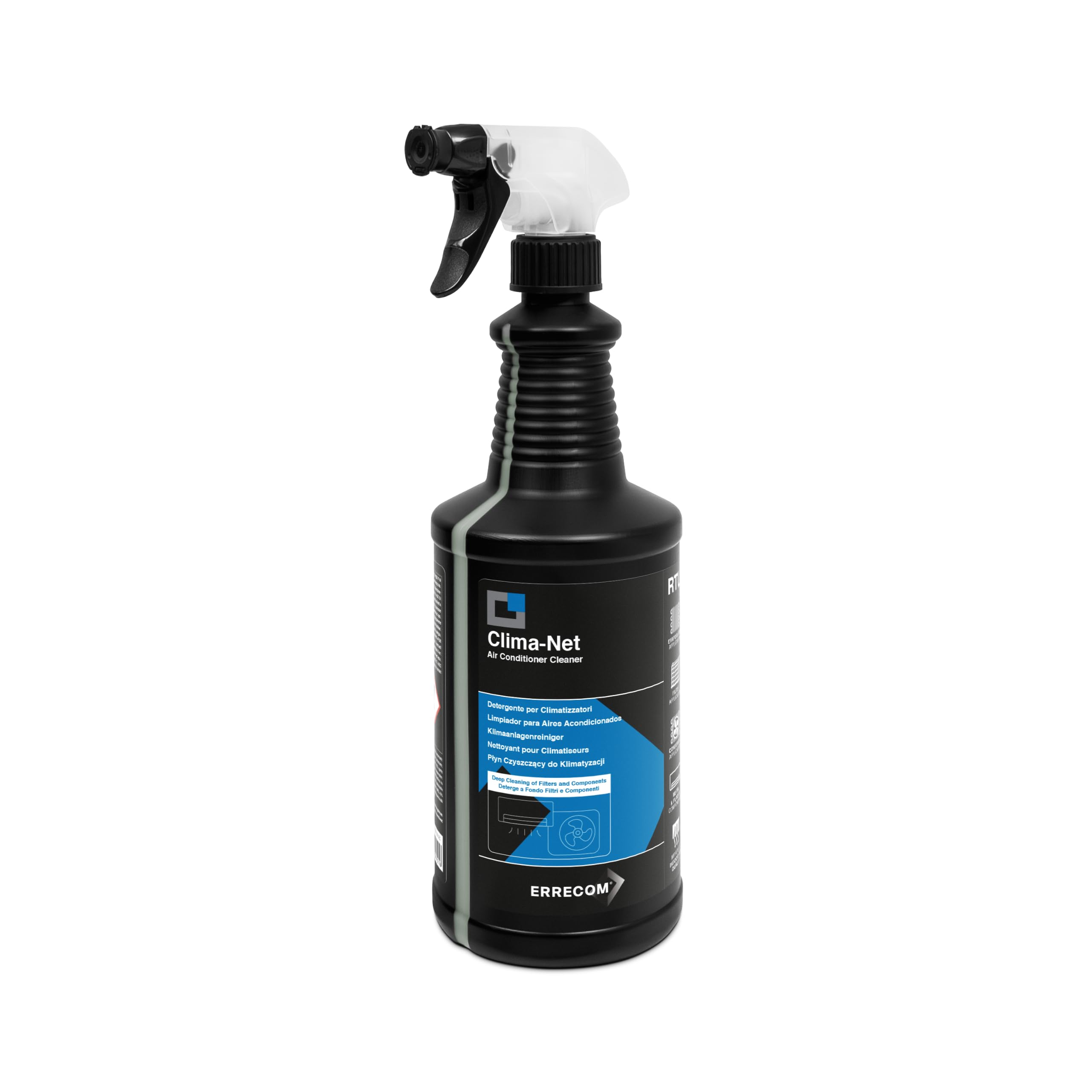 Errecom Clima-Net, Maxi Size 1 Litre, Air Conditioner Cleaner for A/C Filters, Coils and Outdoor Units