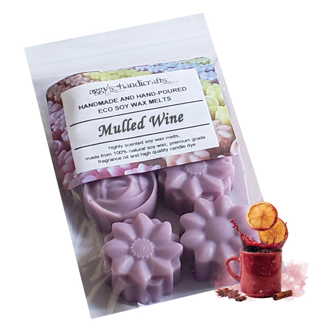 Handmade Highly Scented Soy Wax Melts (Mulled Wine) — image 1