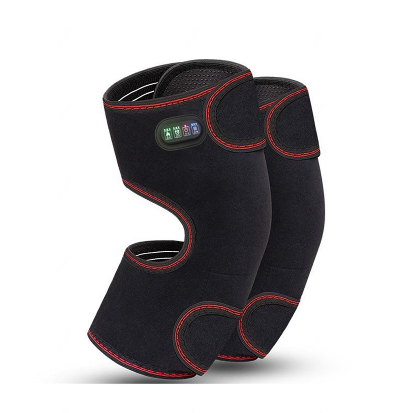 VIDECOR Kniemassagegerät, Beheiztes Kniebandage-Beinkompressionsmassagegerät Zur Arthritis-Schmerzlinderung, Elektrische Heizung für Gelenkschmerzen,