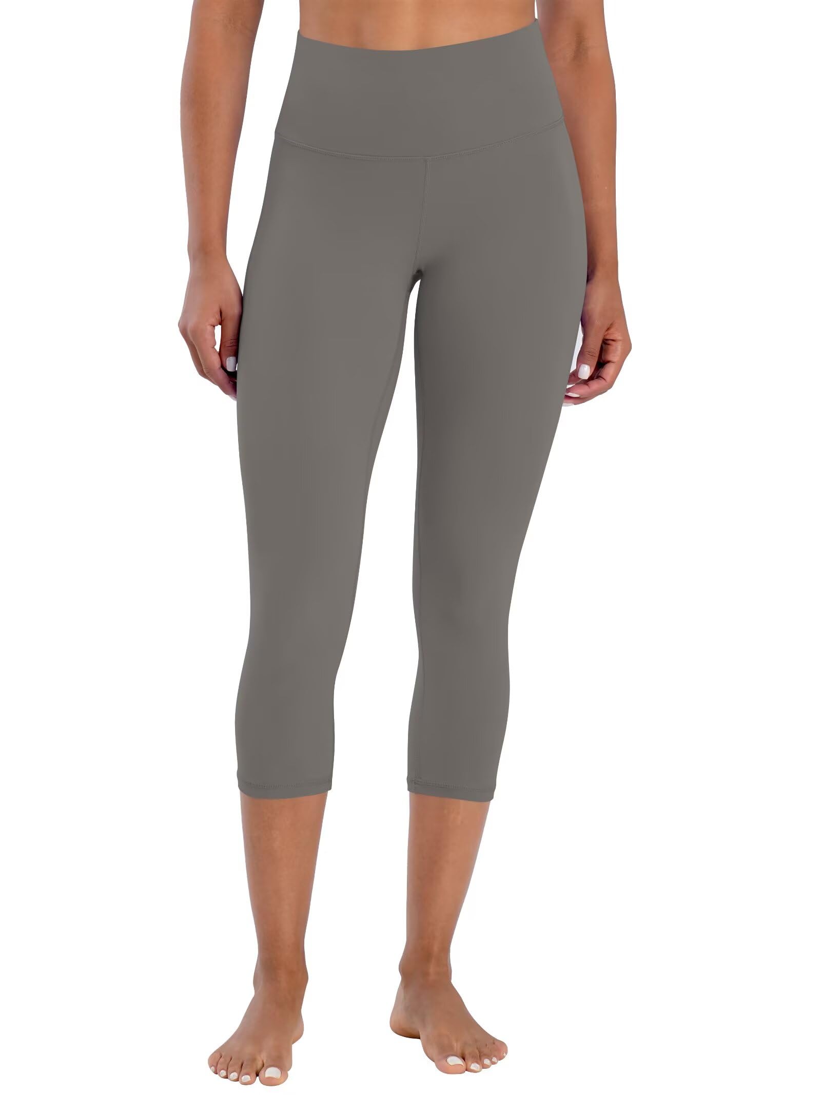 Sunzel Sunzfly Capri Leggings for Women, High Waisted Yoga Pants with Tummy Control for Running Workout Gym