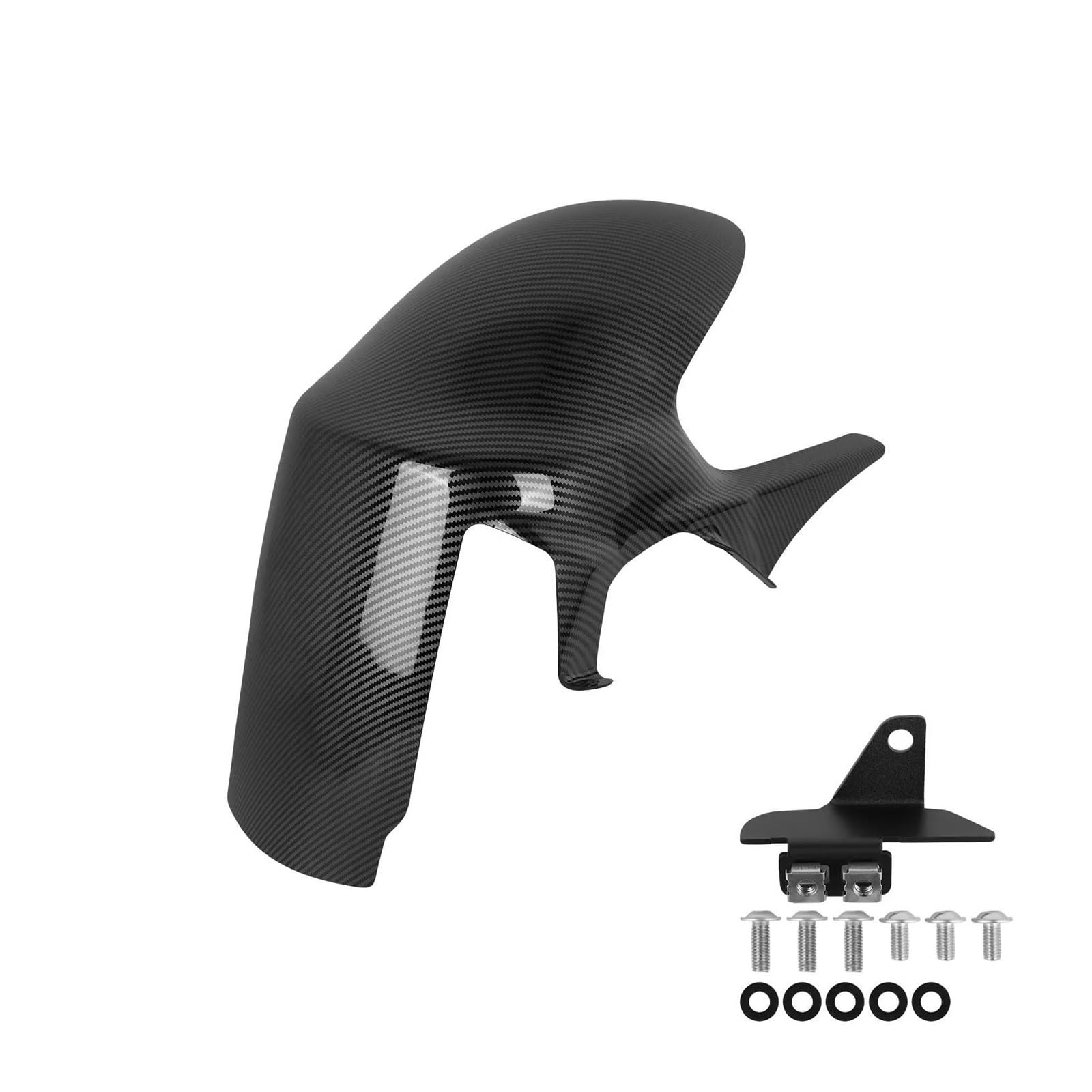 Coque Roue Garde-Boue Roue Arrière Accessoires Moto Garde-Boue Arrière pour Hayabusa GSXR1300 GSX1300R 2008-2026 2025 2024 2023 2022 2021 2020 2019 2018 2017 Protection Boue(Carbon Fiber Pattern)