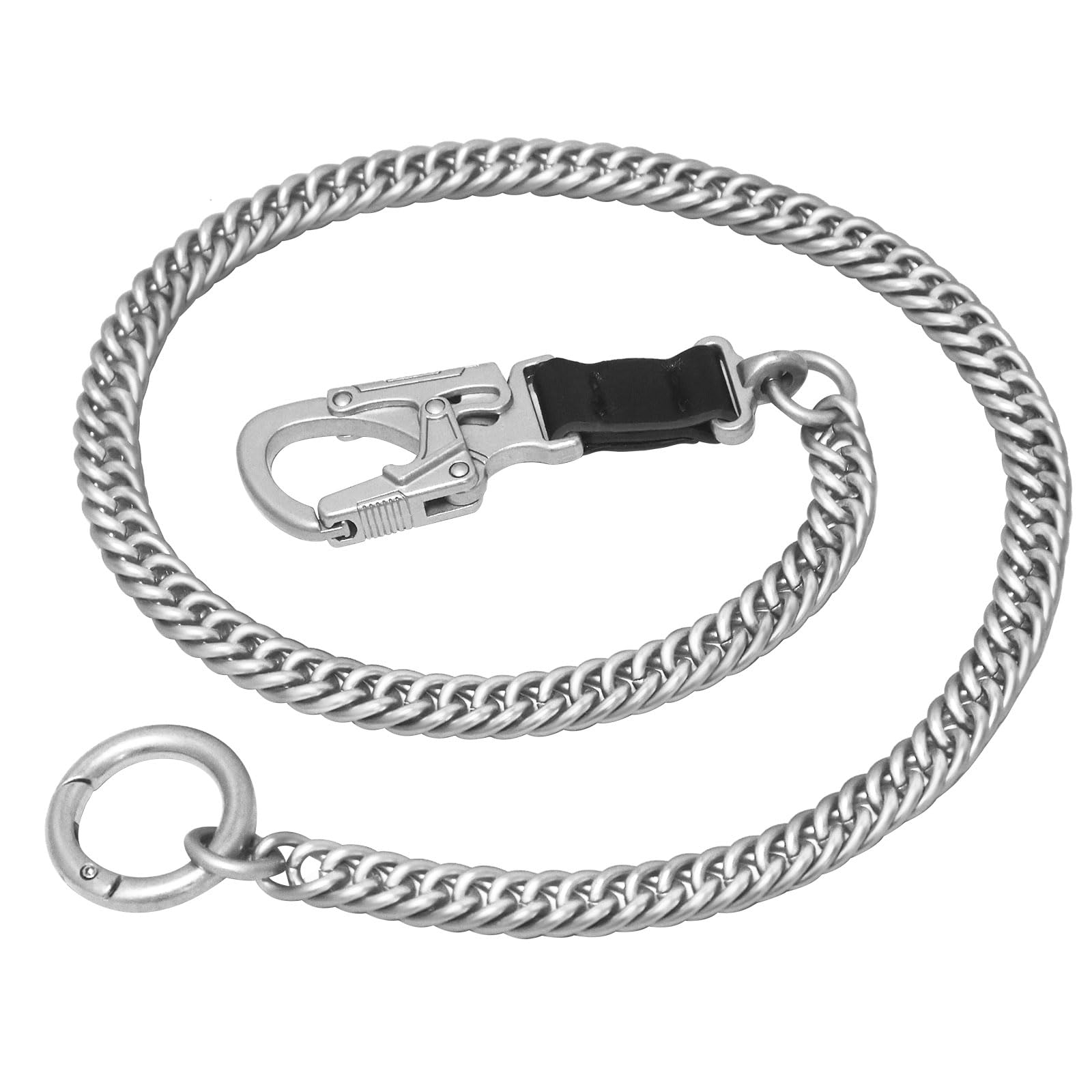 Ahiller Wallet Chains for Men, Metal Keychain with Double Lock Carabiner