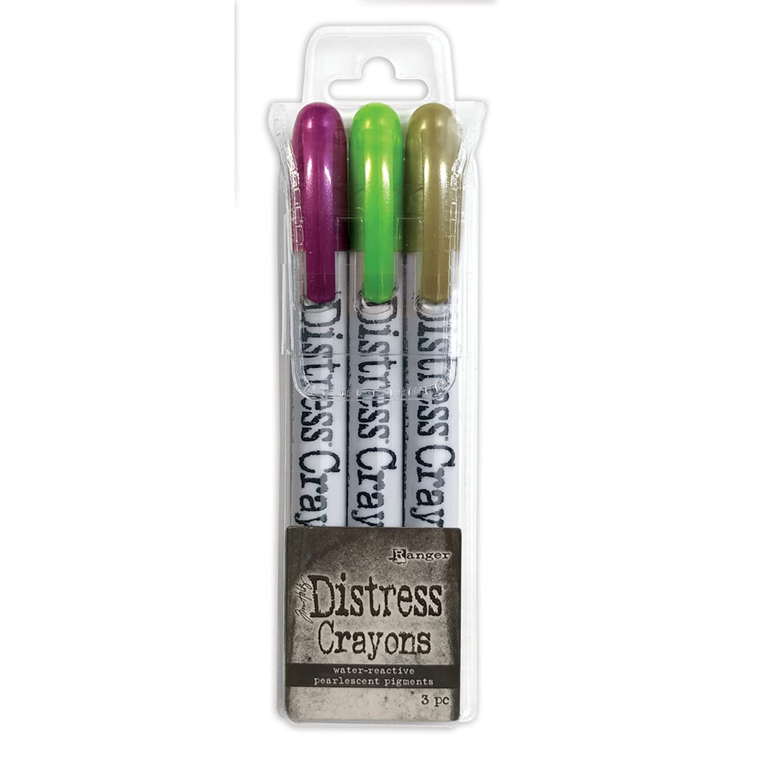 Tim Holtz Distress Crayon Pearl Set-Halloween Set# 4 SHK81128