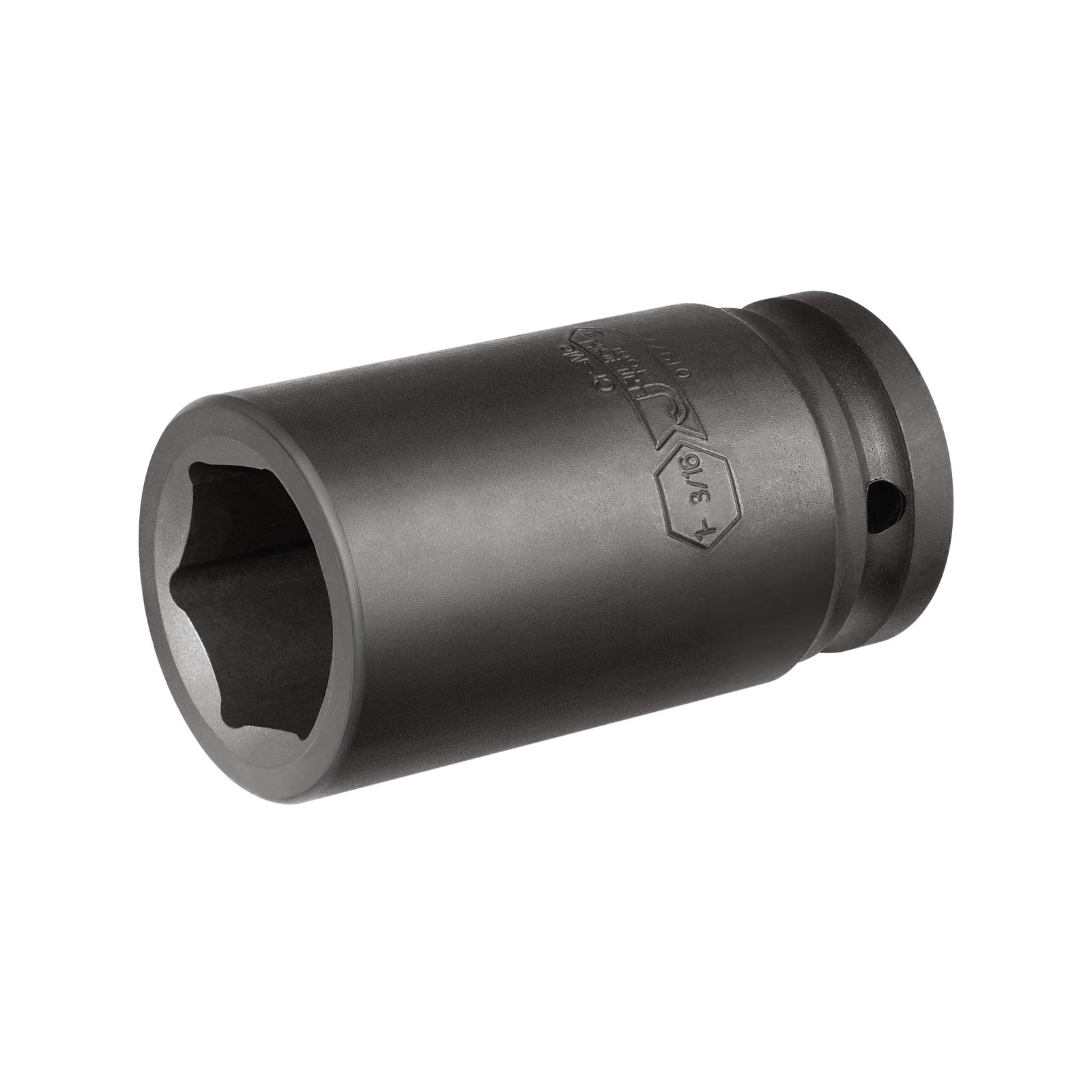 Jetech 3/4 Inch Drive 1-3/16 Inch Deep Impact Socket, Made with Heat-Treated Chrome Molybdenum Alloy Steel, 6-Point Design, SAE