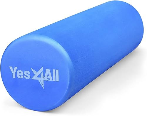 Miniatura 8 de Yes4All Rodillo de espuma EVA firme para la espalda - Rodillo redondo para la espalda para ejercicio, yoga y pilates 12/18/24/36 pulgadas Unicornio