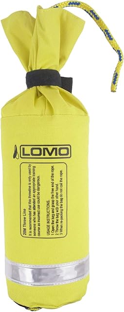 Lomo 20m Kayak Throwline with 8mm Floating Rope
