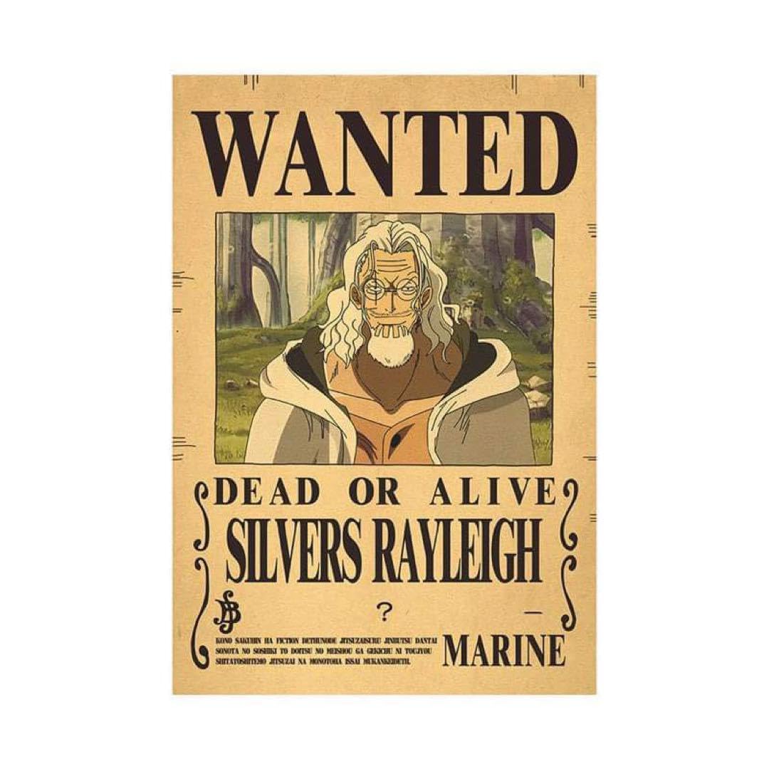 Amazon.co.jp: ONEPIECE ワンピ ース 手配書 ポスター シルバーズ
