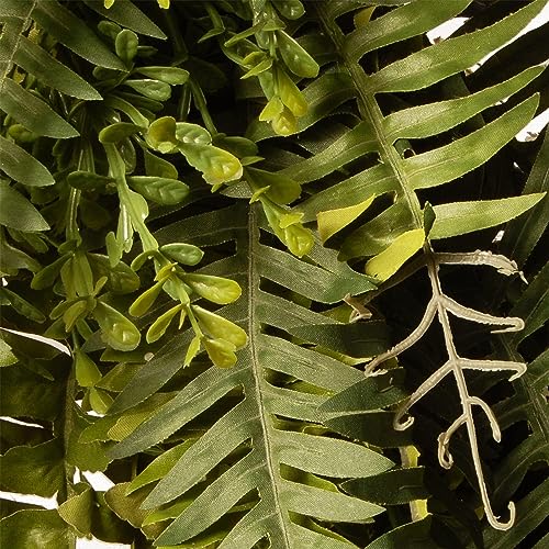 National Tree Company QFRN8-10-35W Fern Wreath, Green thumb #2
