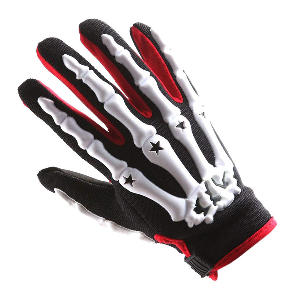 1Storm Adult Motocross Gloves Motorcycle BMX MX ATV Dirt Bike Bicycle Skeleton Cycling Gloves