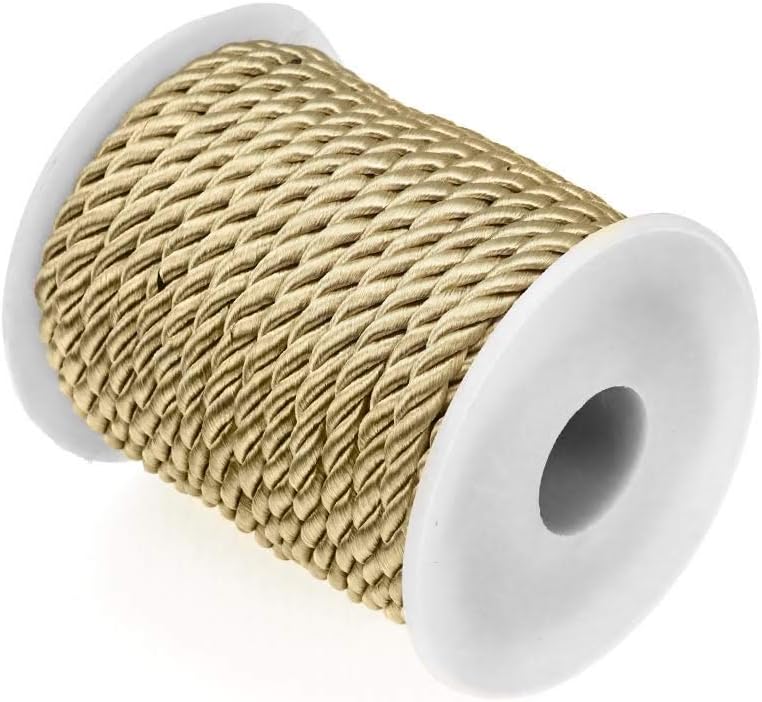 Fai Da Te Giardinaggio Corda Intrecciata Polypro Nera - 4 Mm, Bobina 100 M Per Esterno 100m Corda Esterno