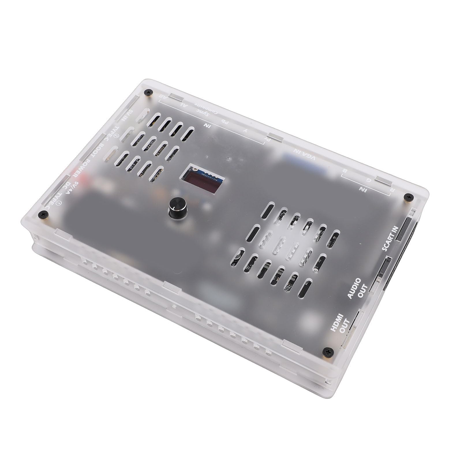 GBSC Convertidor de Vídeo para Consolas de Juegos Retro Scart VGA RGBS Alto Rendimiento a Interfaz Multimedia HD con Alimentación 5 V
