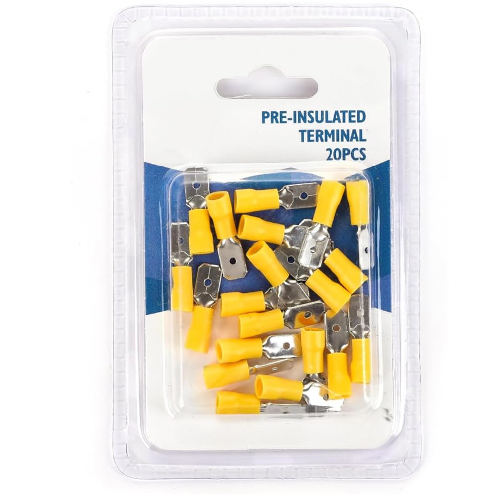 Terminal pre-insulated MDD2-250 Yellow (20 pcs./blister)